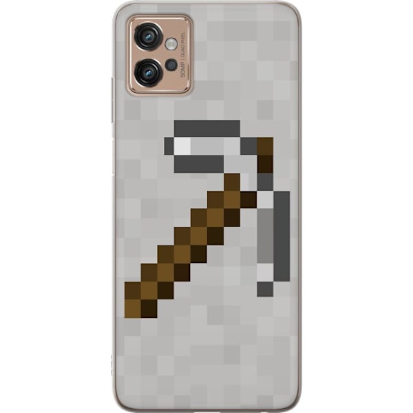 Motorola Moto G32 Genomskinligt Skal Minecraft Tools