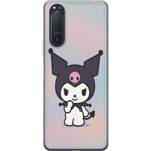 Sony Xperia 5 II Läpinäkyvä kuori Kawaii Sanrio Kuromi