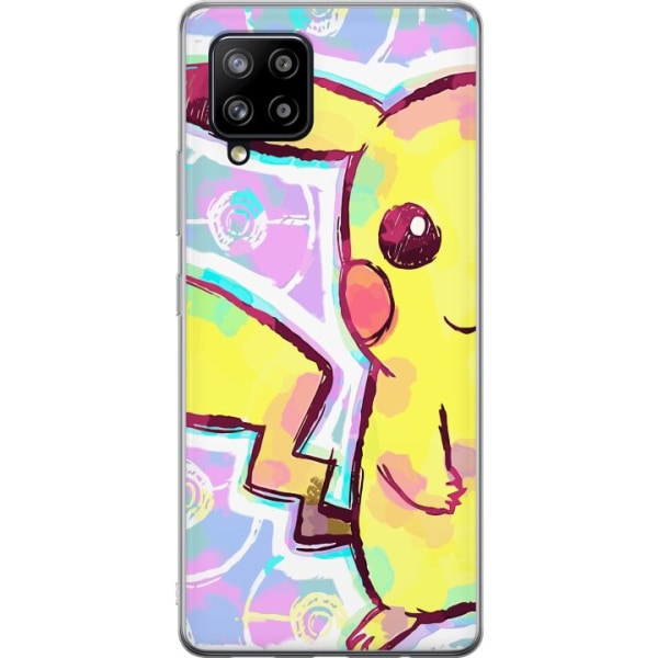 Samsung Galaxy A42 5G Gennemsigtig cover Pikachu 3D