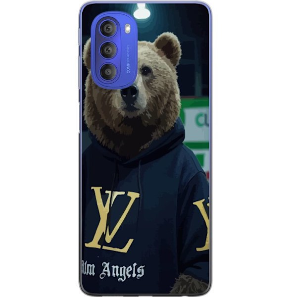 Motorola Moto G51 5G Gennemsigtig cover LV Björn Palm Angels