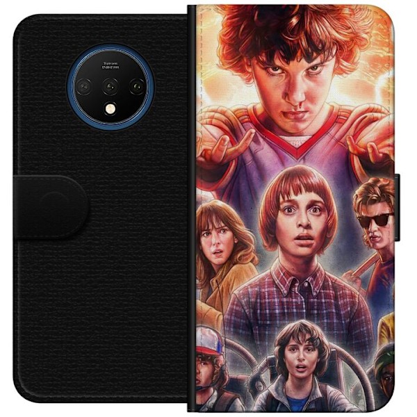 OnePlus 7T Tegnebogsetui Stranger Things