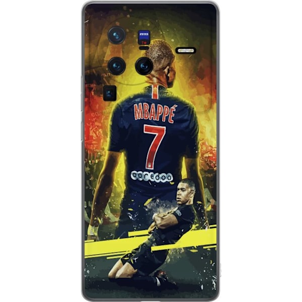 vivo X80 Pro Genomskinligt Skal Kylian Mbappé