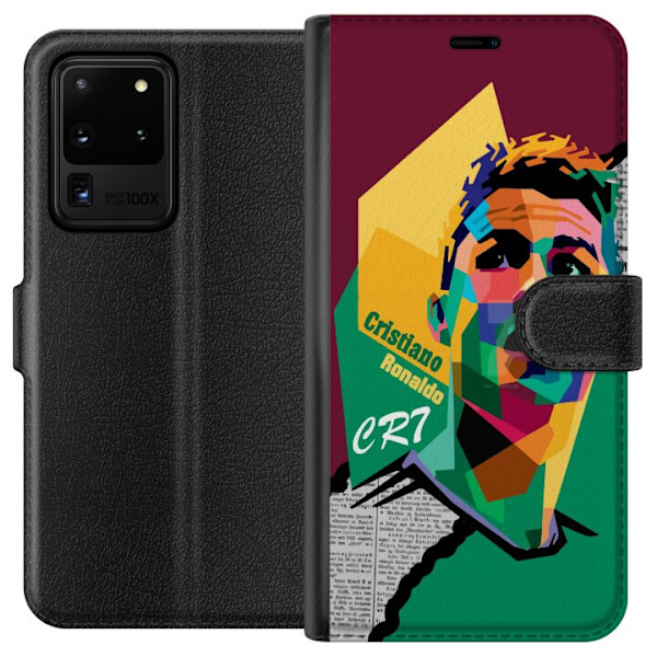 Samsung Galaxy S20 Ultra Tegnebogsetui Ronaldo