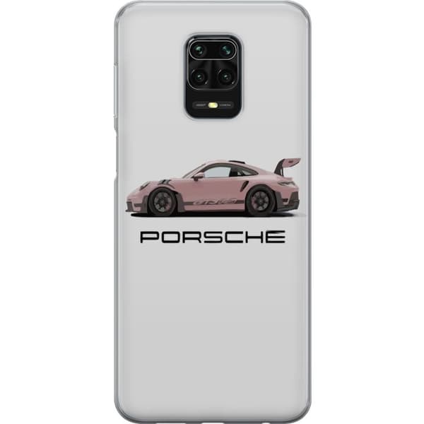 Kompatibelt Mobilskal till Xiaomi Redmi Note 9S Porsche 911 Pink