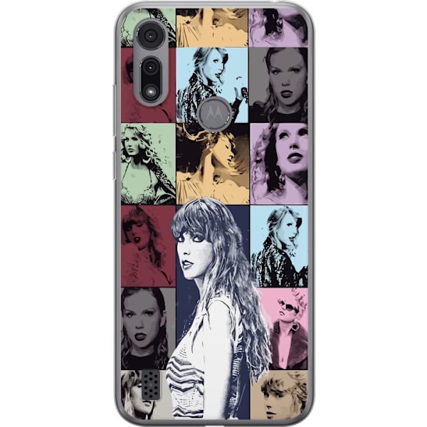 Motorola Moto E6i Genomskinligt Skal Taylor Swift