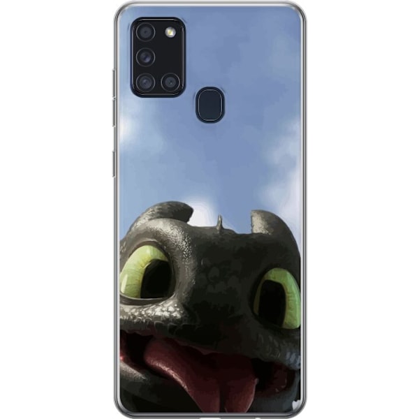 Samsung Galaxy A21s Gennemsigtig cover Hvordan træner du din drage