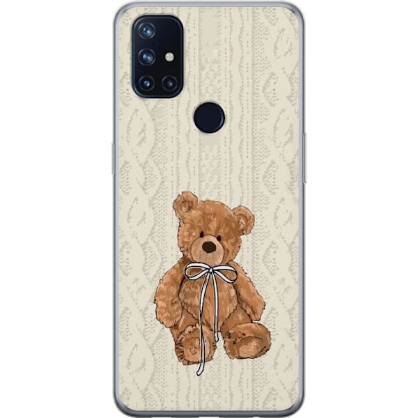 OnePlus Nord N10 5G Gjennomsiktig deksel Liten Bamse – klassisk bamse i enkel design