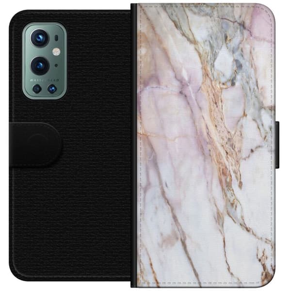 Kompatibelt Plånboksfodral till OnePlus 9 Pro Marmor