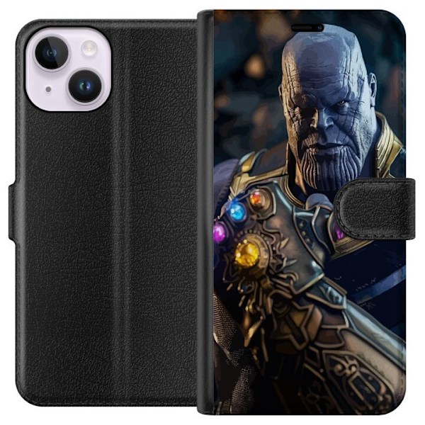 Apple iPhone 15 Lompakkokotelo Thanos Marvel