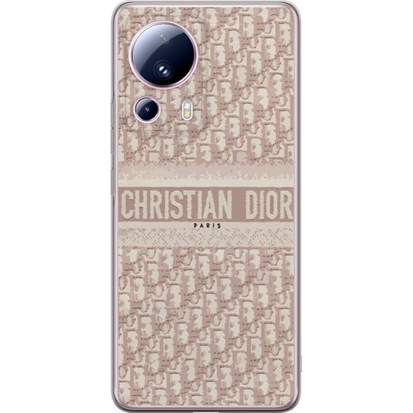 Xiaomi 13 Lite Gennemsigtig cover Dior Paris