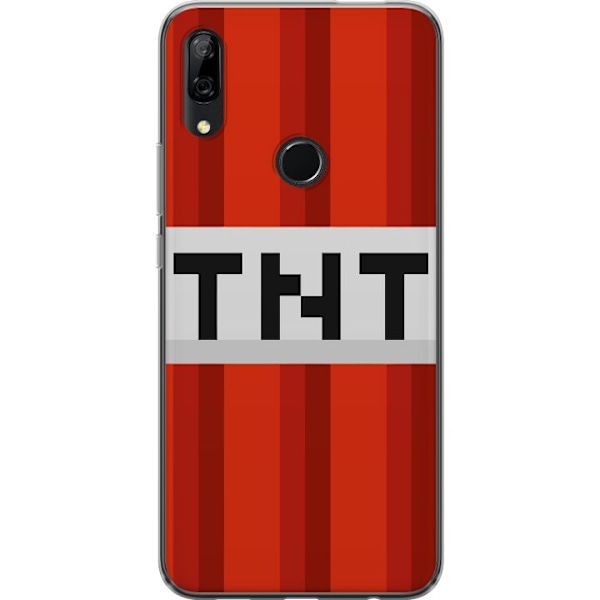 Huawei P Smart Z Läpinäkyvä kuori Minecraft TNT