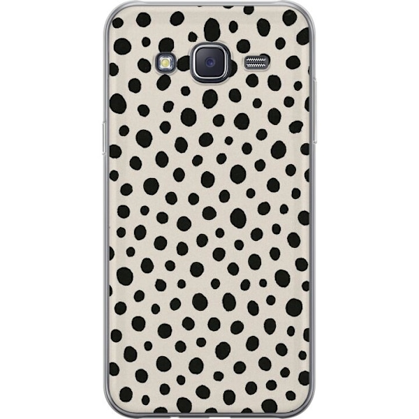 Samsung Galaxy J5 Läpinäkyvä kuori Dot Dance