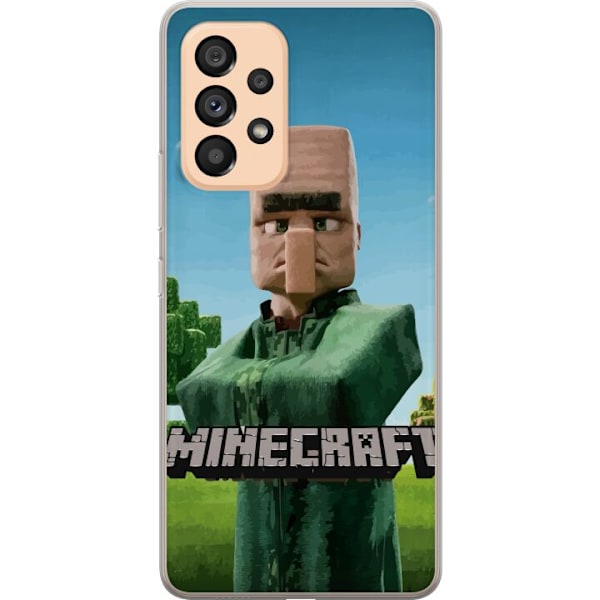 Samsung Galaxy A53 5G Läpinäkyvä kuori A Minecraft Movie