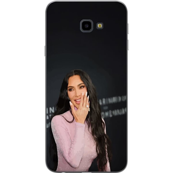 Samsung Galaxy J4+ Läpinäkyvä kuori Kim Kardashian – Tren