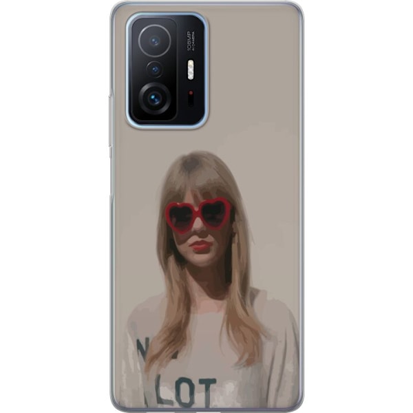 Xiaomi 11T Läpinäkyvä kuori Taylor Swift