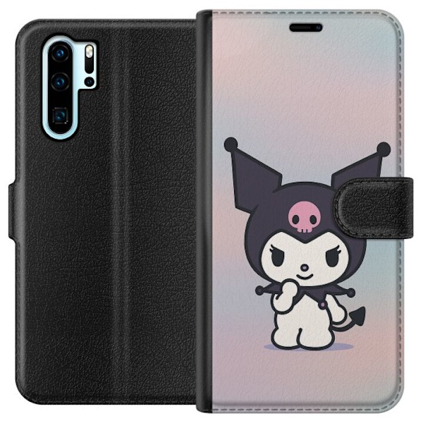 Huawei P30 Pro Plånboksfodral Kawaii Sanrio Kuromi