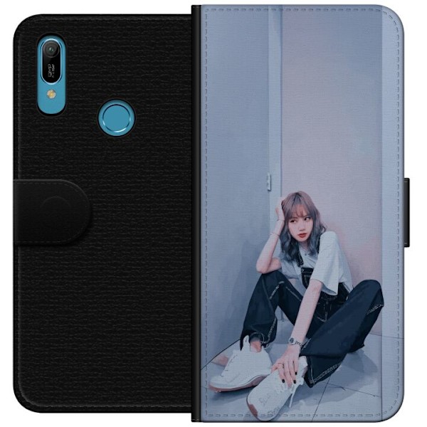 Huawei Y6 (2019) Lompakkokotelo Lisa from Blackpink – K-pop Style Icon