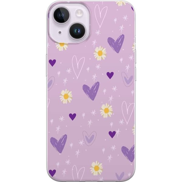 Kompatibelt Mobildeksel til Apple iPhone 14 Blomster