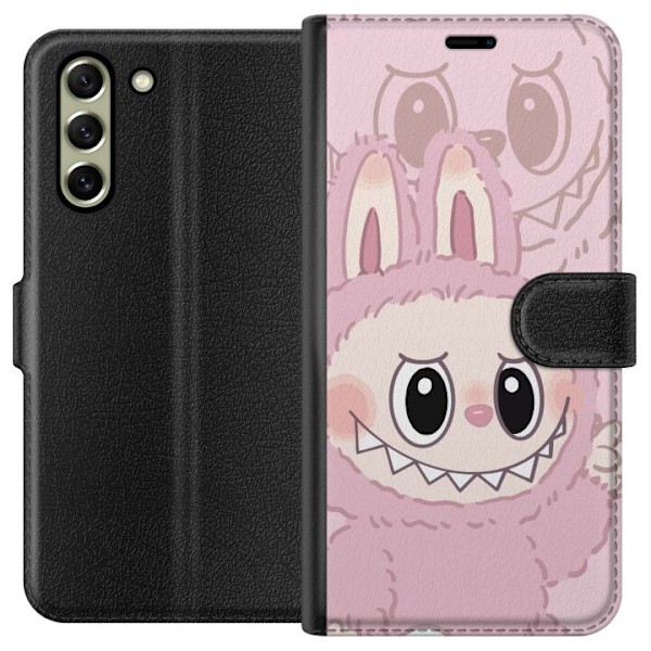 Samsung Galaxy S21 FE 5G Tegnebogsetui Labubu Floral Freak