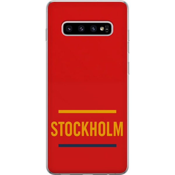 Samsung Galaxy S10+ Gjennomsiktig deksel Stockholm – Hockey