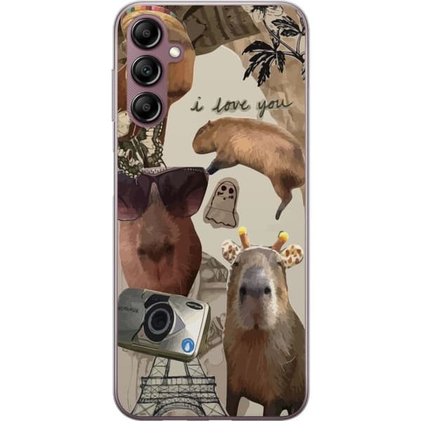 Kompatibelt Mobildeksel til Samsung Galaxy A14 5G Capybara