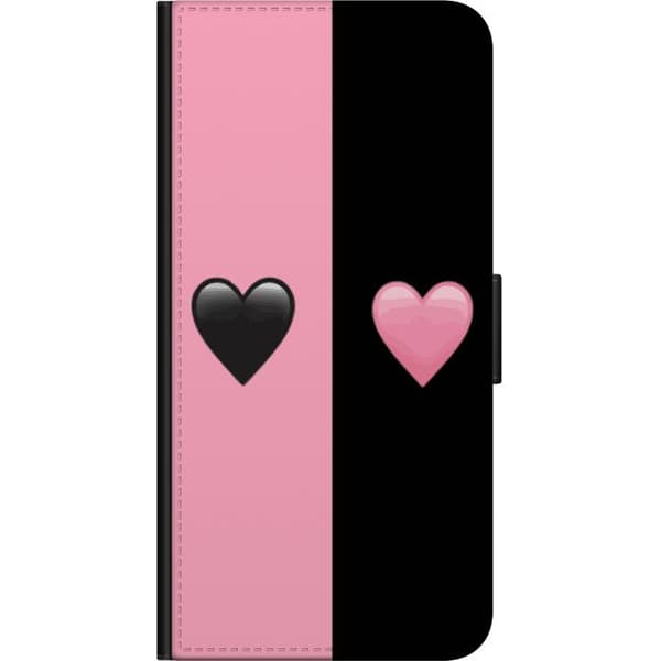 Kompatibel Tegnebogsetui til OnePlus 9 Pro Hjerter