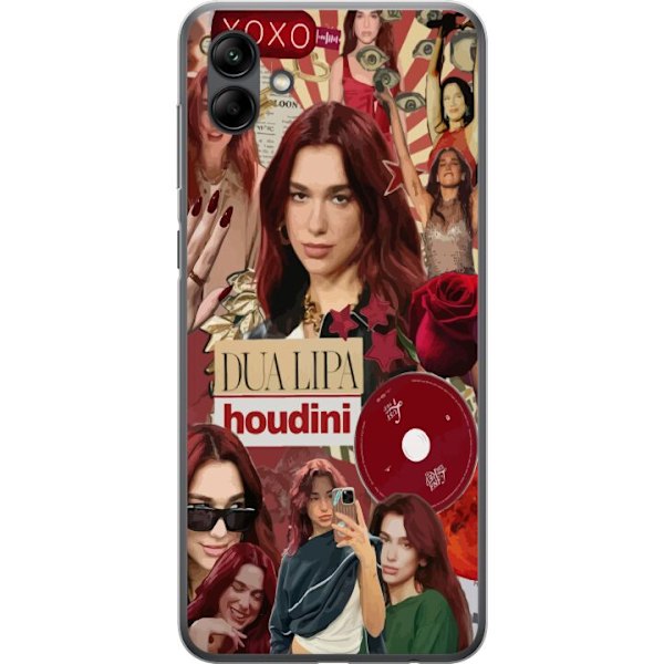 Samsung Galaxy A05 Läpinäkyvä kuori Dua Lipa – Fashion & Style Edit