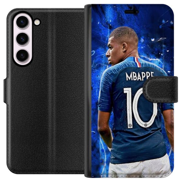 Kompatibelt Plånboksfodral till Samsung Galaxy S23+ Kylian Mbappé
