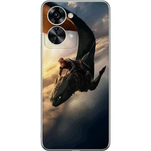 OnePlus Nord 2T Gennemsigtig cover Drage Træner
