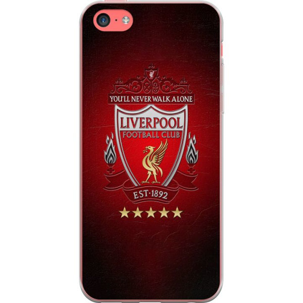 Apple iPhone 5c Gennemsigtig cover YNWA Liverpool