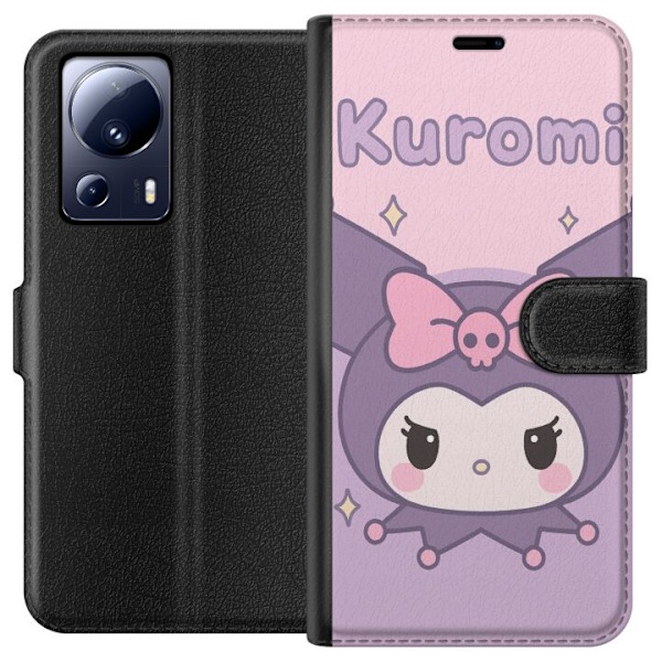 Xiaomi 13 Lite Tegnebogsetui Kuromi Kawaii
