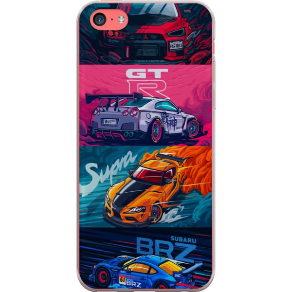 Apple iPhone 5c Gennemsigtig cover Subaru Racing
