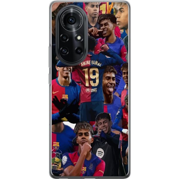 Huawei nova 8 Pro Läpinäkyvä kuori Lamine Yamal mobiilikotelo jalkapallofaneille