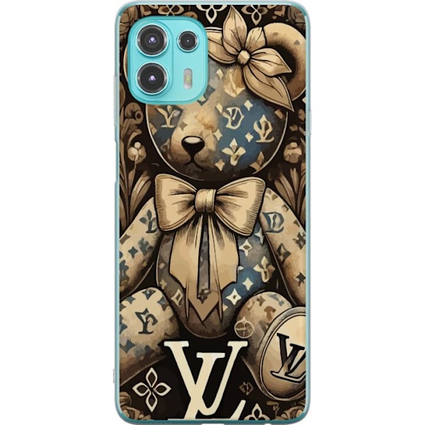 Motorola Edge 20 Lite Läpinäkyvä kuori Teddy Vuitton