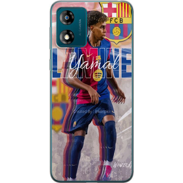 Motorola Moto E13 Gjennomsiktig deksel Lamine Yamal FCB