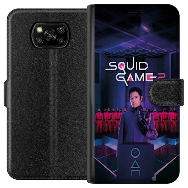 Xiaomi Poco X3 NFC Plånboksfodral Squid Game 2 -  Ledaren