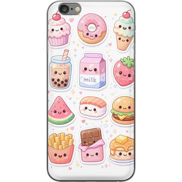 Kompatibelt Mobildeksel til Apple iPhone 6 Plus pixelmonster grön