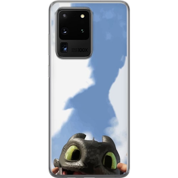 Samsung Galaxy S20 Ultra Läpinäkyvä kuori Lohikäärmeen Kasvattaja