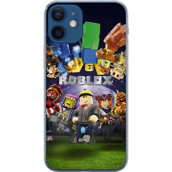 Kompatibelt Mobildeksel til Apple iPhone 12 Roblox Verden - Spilleventyr for Barn og Ungdom