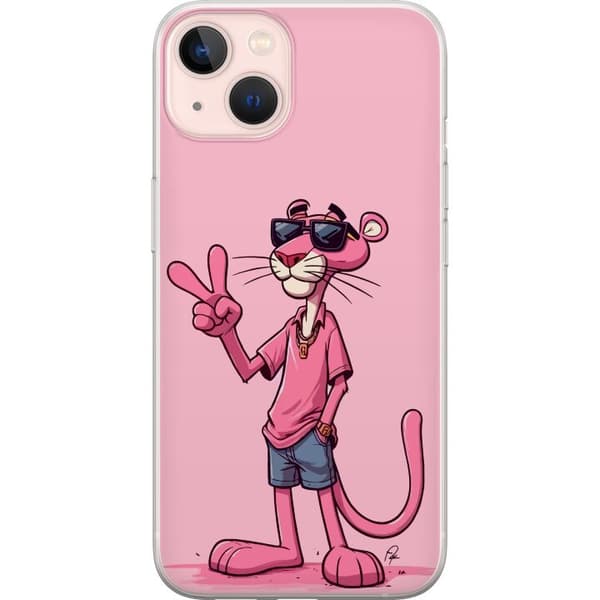 Kompatibel Mobilcover til Apple iPhone 13 Pink Panter Peace
