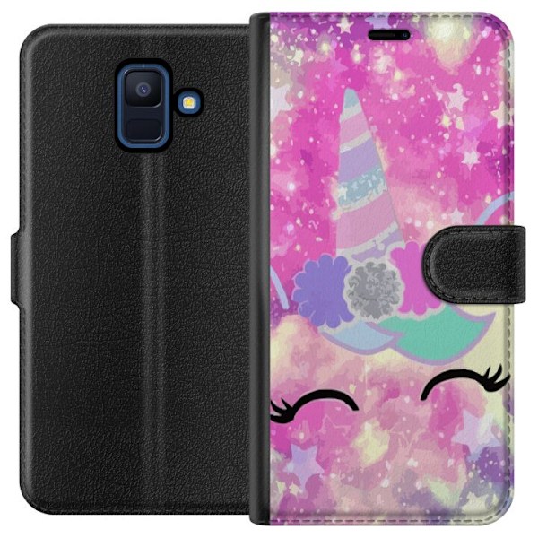 Samsung Galaxy A6 (2018) Plånboksfodral Unicorn Enhörning
