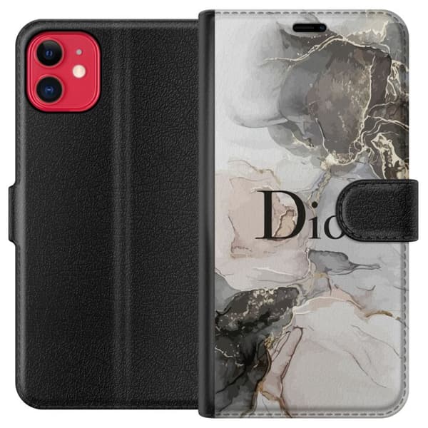 Kompatibel Tegnebogsetui til Apple iPhone 11 Marmor