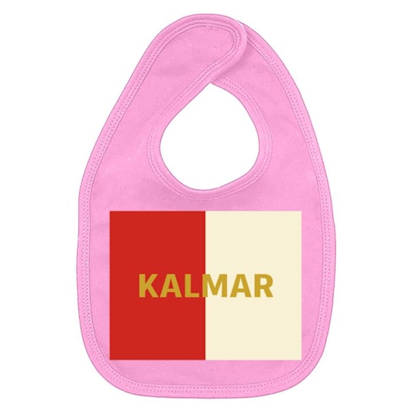 Vauvan Ruokalappu Kalmar - jalkapallo Tummanpunainen one size