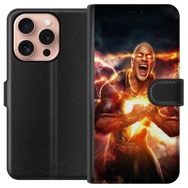 Apple iPhone 16 Pro Plånboksfodral Black Adam (2022)