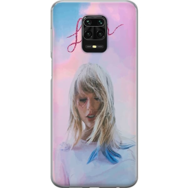 Xiaomi Redmi Note 9S Gjennomsiktig deksel Taylor Swift - Lover