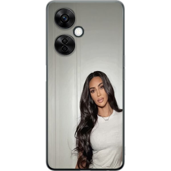 OnePlus Nord CE3 Genomskinligt Skal Kim Kardashian – Iconic Style Collection