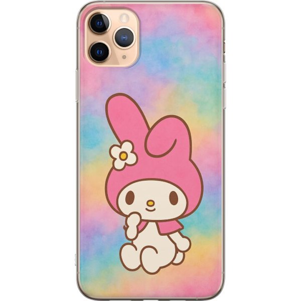 Apple iPhone 11 Pro Max Läpinäkyvä kuori Kawaii Sanrio My Melody