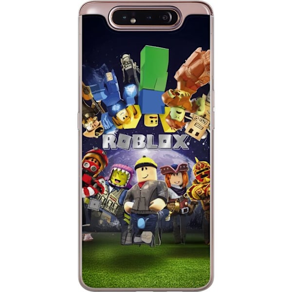 Samsung Galaxy A80 Gennemsigtig cover Roblox Verden - Gaming E