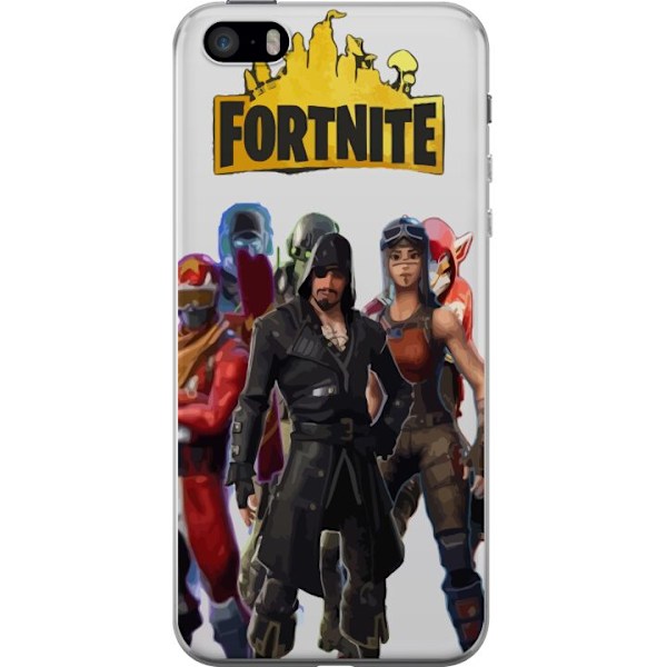 Apple iPhone 5s Gennemsigtig cover Fortnite