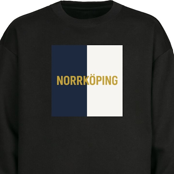 Sweatshirt for Barn | Myk og Klassisk Collegegenser Norrköpin svart one size